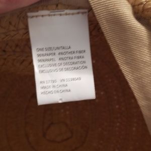target Accessories - Straw hat with floppy brim target Accessories - Straw hat with floppy brim